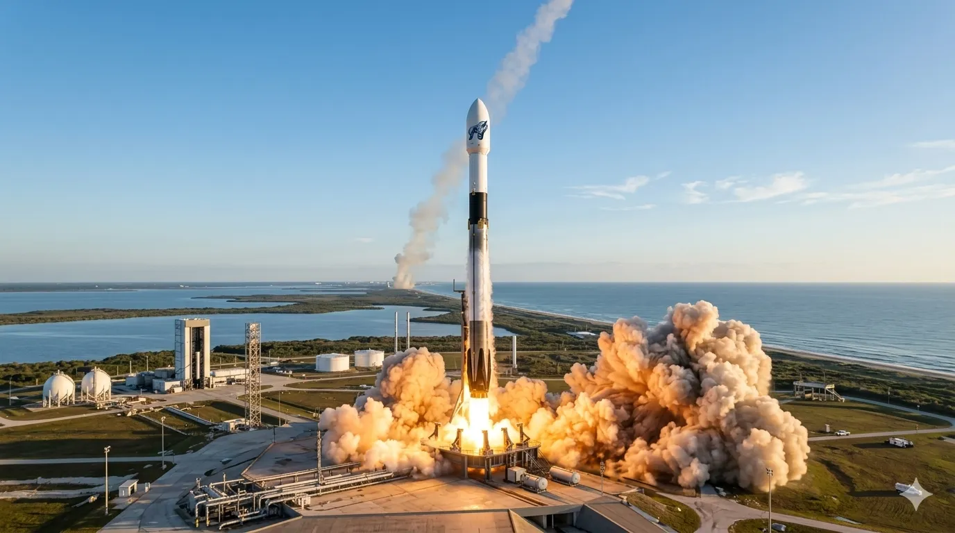 Space agency launch base